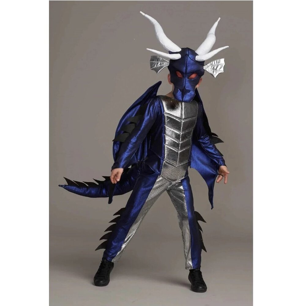 Chasing Fireflies Blue Dragon Costume Size 4/6